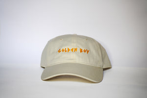 “Golden Boy” Cap - White